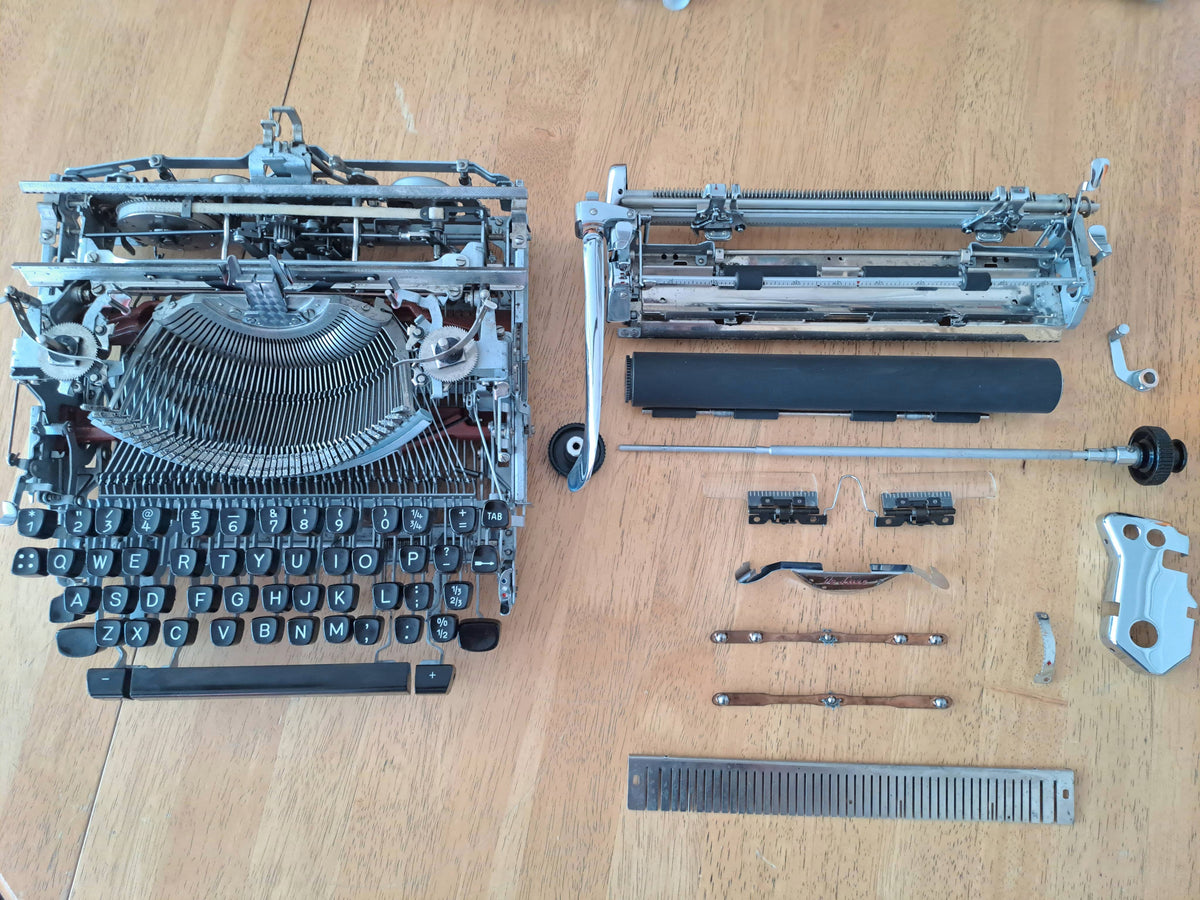 Maroon Olympia SM4 with New Platen