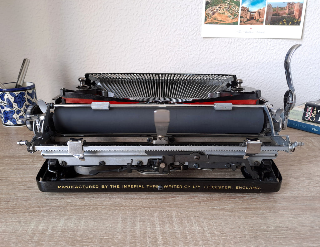Imperial Good Companion Typewriter, New Platen