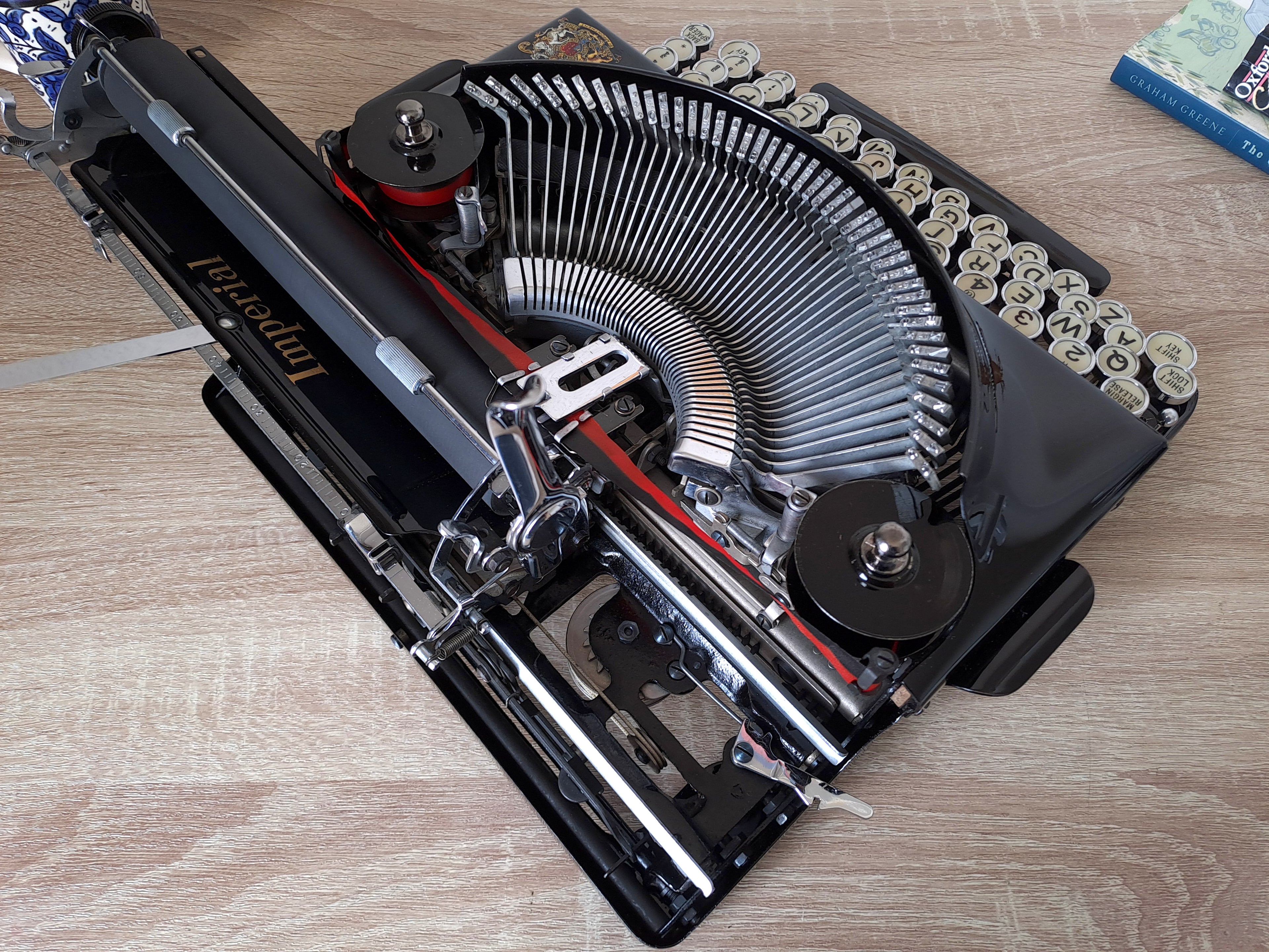 Imperial Good Companion Typewriter, New Platen