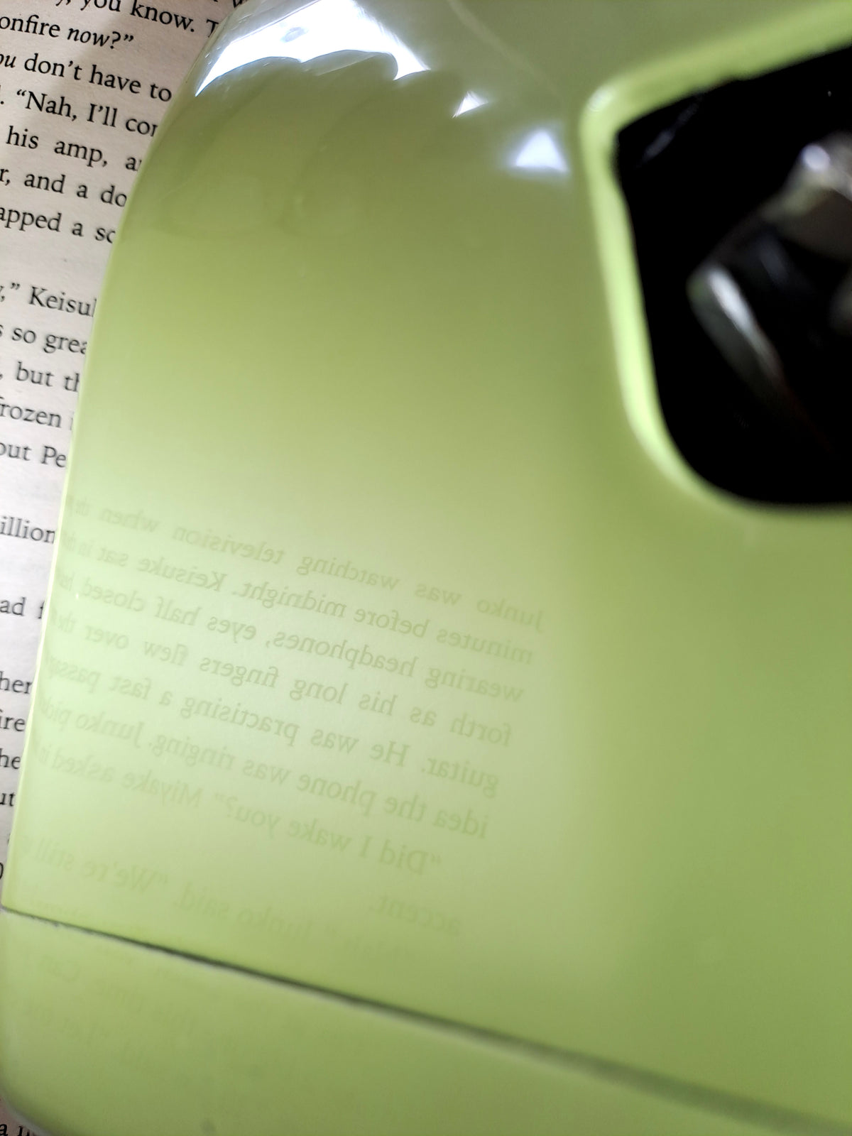 Green Olivetti Lettera 32 Typewriter