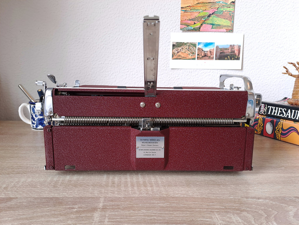 Maroon Olympia SM4 with New Platen