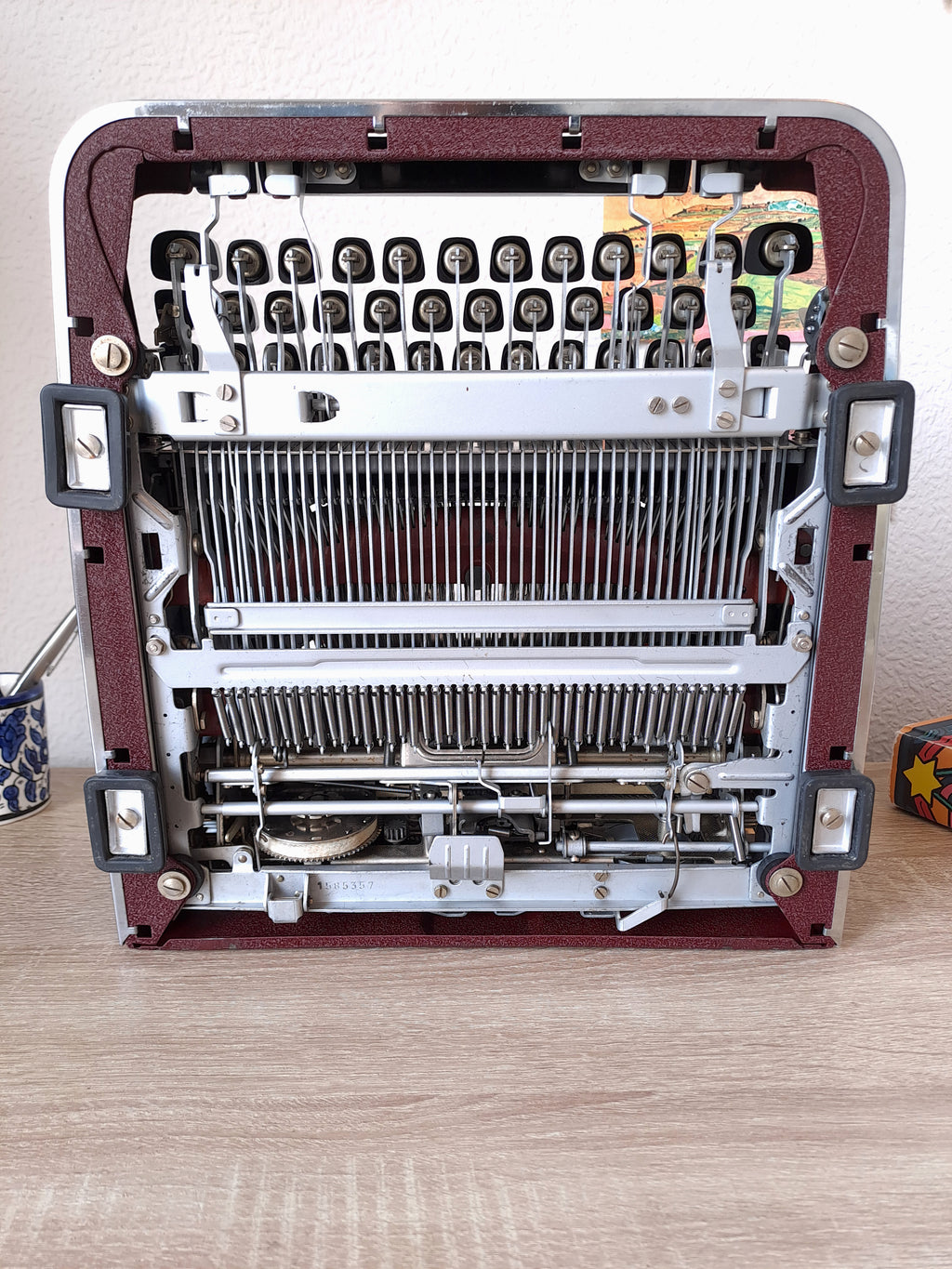 Maroon Olympia SM4 with New Platen