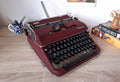 Maroon Olympia SM4 with New Platen