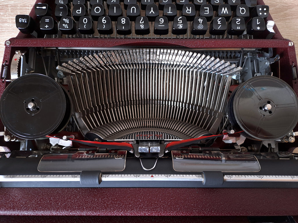 Maroon Olympia SM4 with New Platen