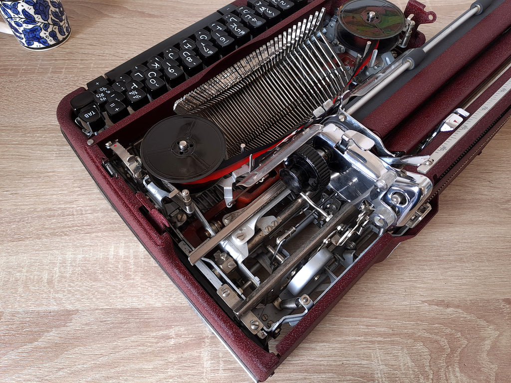 Maroon Olympia SM4 with New Platen