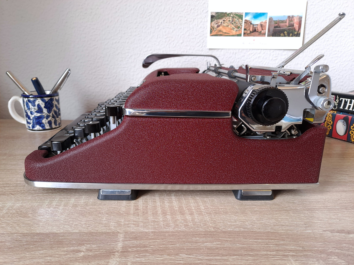 Maroon Olympia SM4 with New Platen