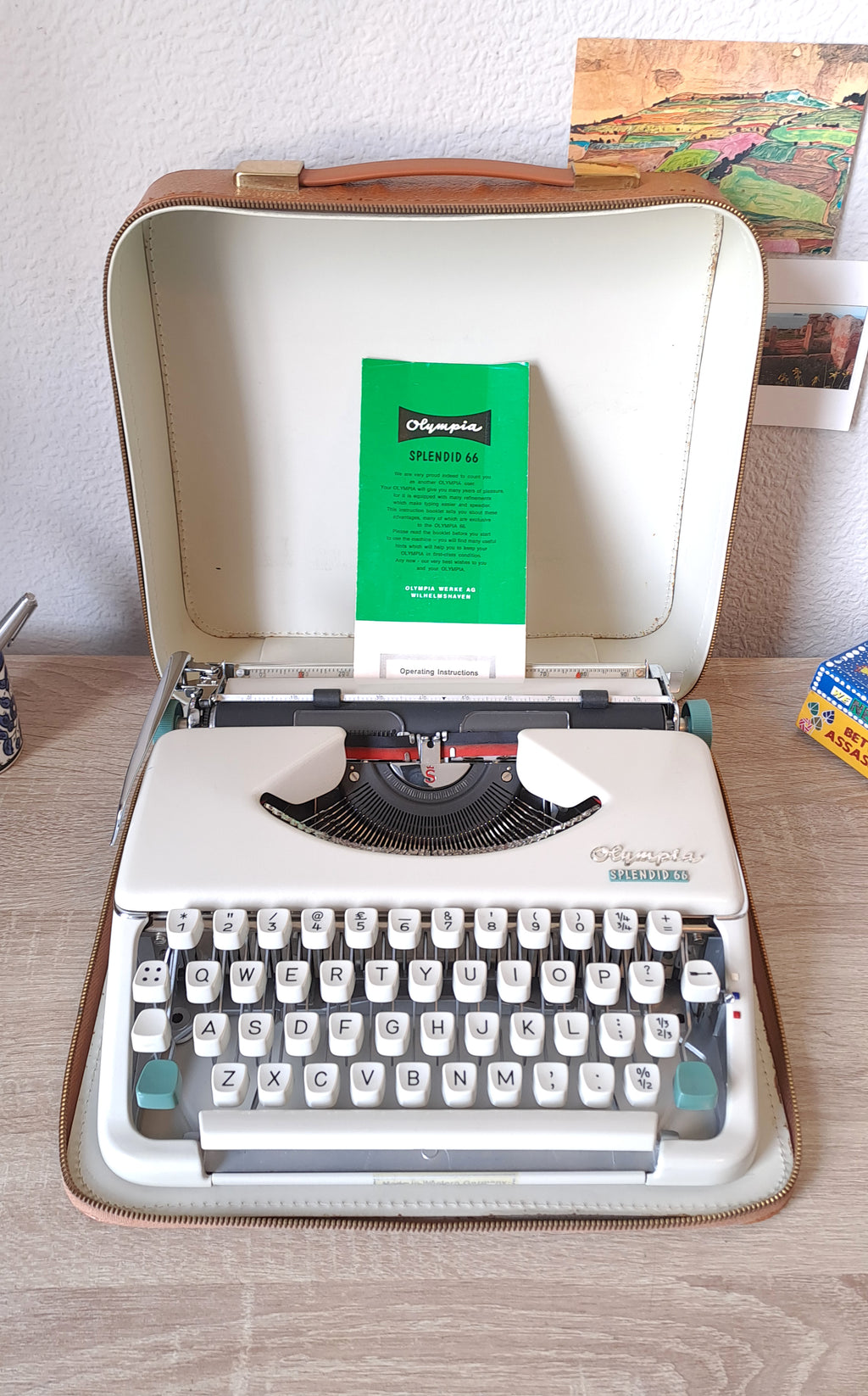 (RESERVED) Italic Olympia Splendid 66 Typewriter